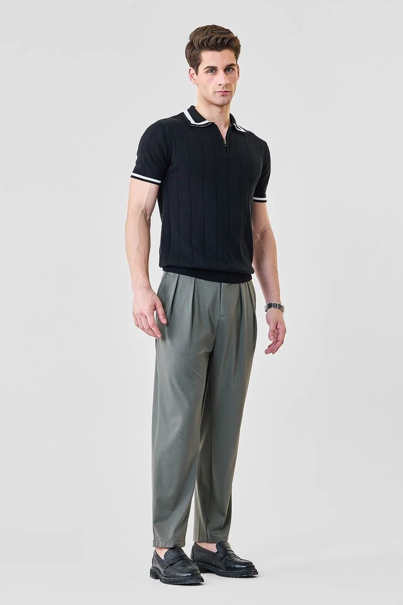 SNITCH بنطلون بقصة مستقيمة مطاطي