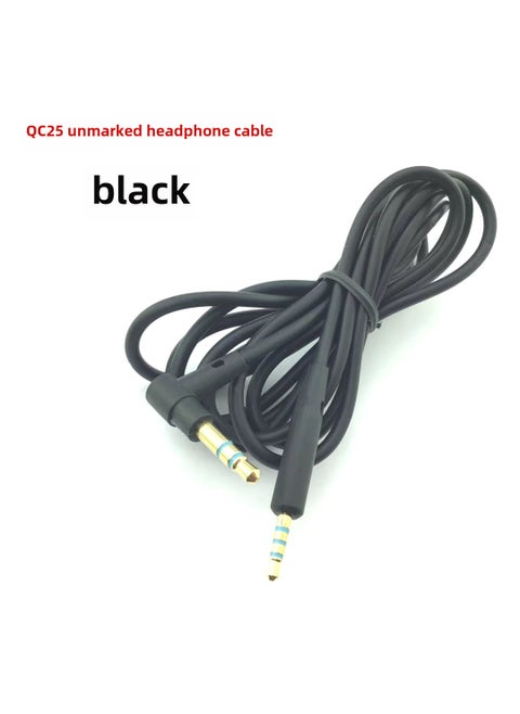 Bluetooth 5.0 stereo for Bose headset line noise reduction upgrade line QC25 no Mark Black