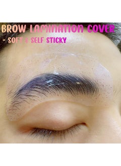 ICONSIAM Brow Perm Patch Silicone Lash Lift Shield Mate Self Sticky Eyebrow Lamination Cover Tool Gel Eyebrow Perming Pads Soft Patches Self-Adhesive Reusable Brow Lifting Pad Laminate Brow Lift Rapidly  - Image 2