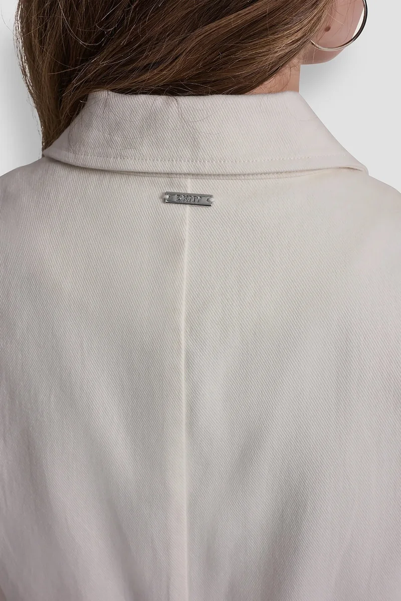 DKNY  SHORT SLEEVE BUTTON JACKET for Women | Best Price UAE