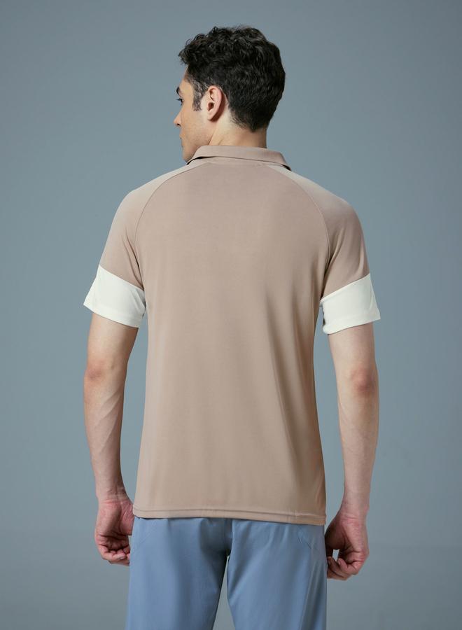 Technosport Technosport Color Block Short Sleeve Slim Fit Polo T-Shirt  - Image 3