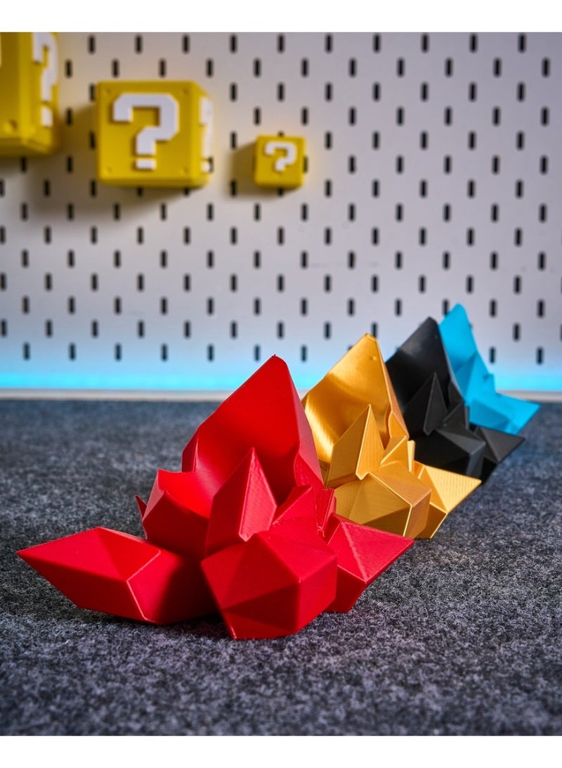 حامل يد تحكم بتصميم كريستالي متوافق مع PS5 وXbox وGamesir – خامة بلاستيك قوية وجودة عالية (كل لون يُباع منفصلًا). - Image 5