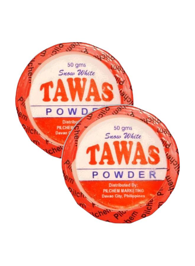 Snow White Tawas Deodorant Powder 50g Bundle - Image 1