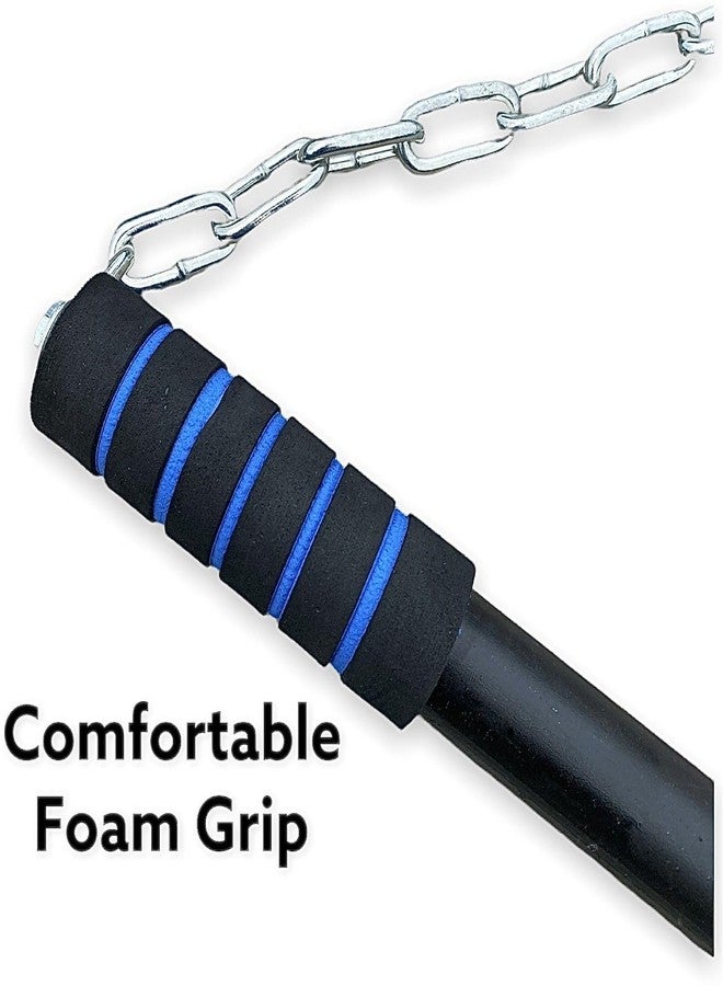 Owlix 5ft Long Heavy Duty Height Increasing Bar for Kids & Adults Pull-up Bar () - Image 2