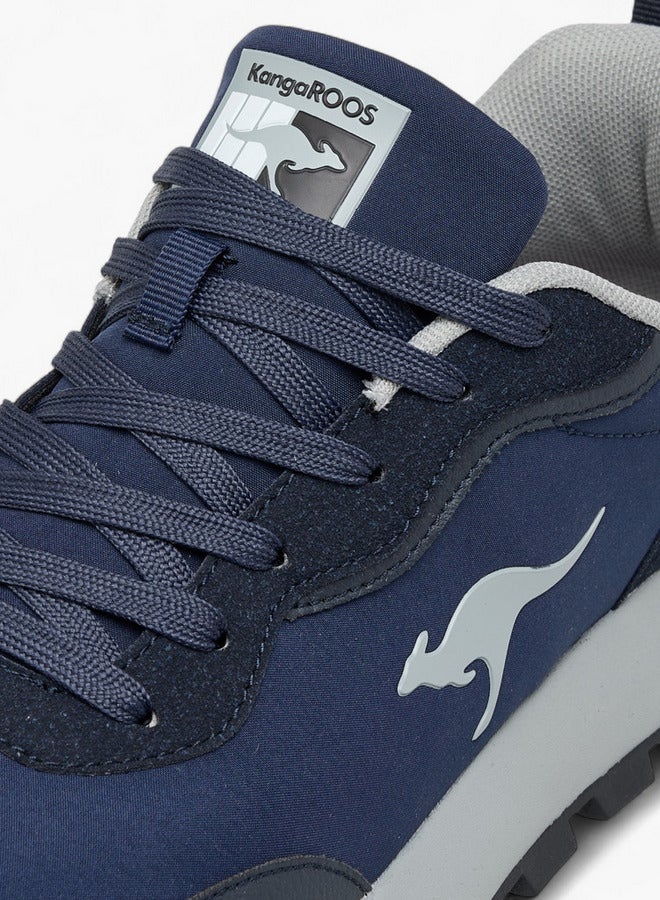 kangaROOS Men's Panelled Sneakers with Lace-Up Closure - Image 4