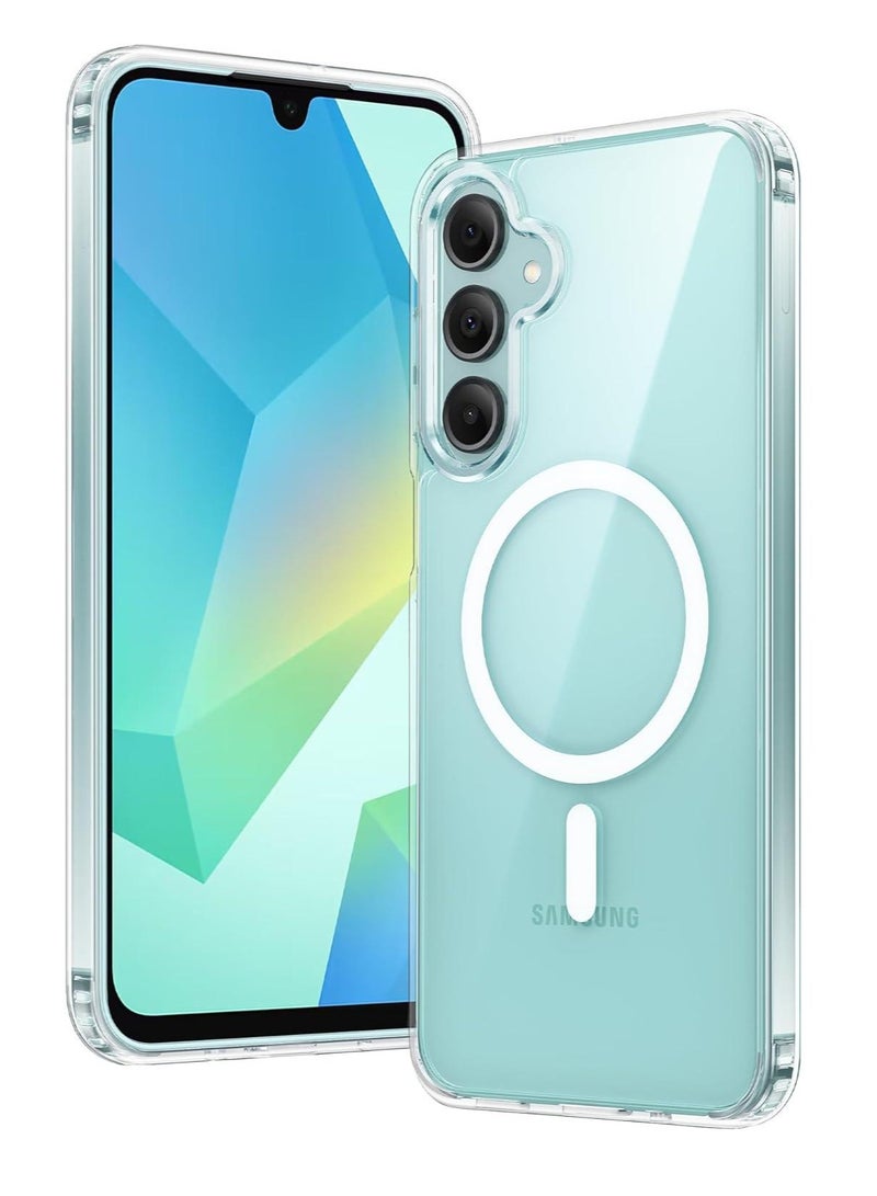 جراب ماجسيف مضاد للصدمات لهاتف سامسونج جالاكسي ايه 36 - شفاف TPU Magsafe Phone Case For Samsung Galaxy A36