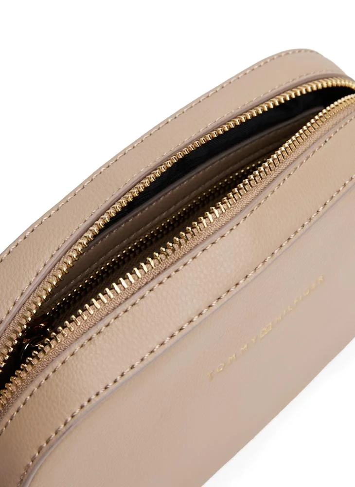 TOMMY HILFIGER Logo Detailed Zip Through Camera Bag