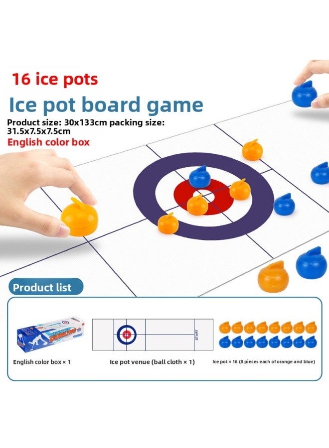 Cross-Border Curling Golf Basketball Football Bowling Set Family Interactive Educational Toys Tk Tabletop Game