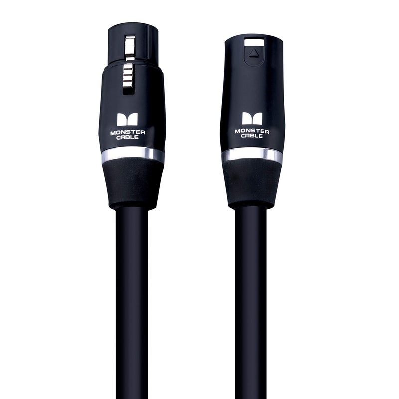 Monster Cable Prolink Studio Pro 2000 Microphone Cable, 30ft/9m Mic Cable. Gold Contact XLR Cables. Multi-Gauge Wire Networks XLR Microphone Cable - Image 1