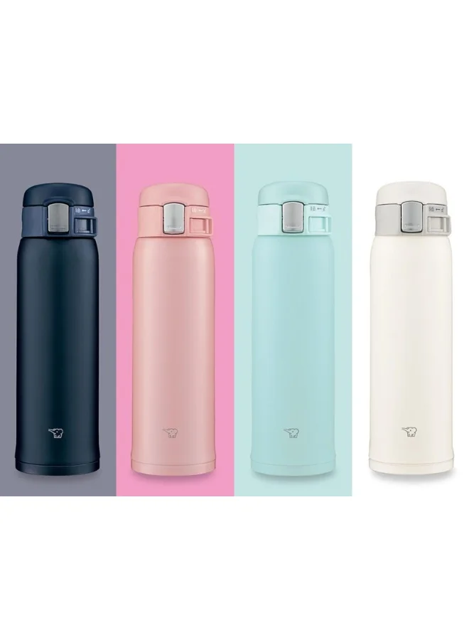 Zojirushi Zojirushi SM-SF48-AD 0.48L Stainless Steel Vacuum Insulated Bottle – Leak-Proof, Durable, Portable Thermos for Hot & Cold Beverages