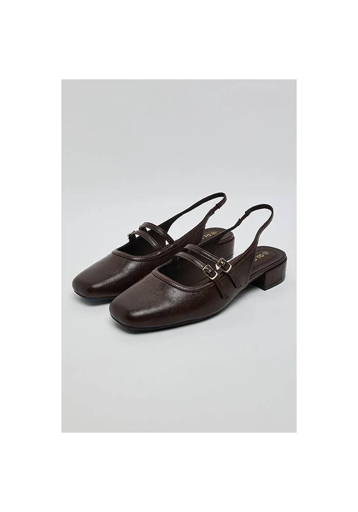أر أند بي Mary Jane Slingback Pumps