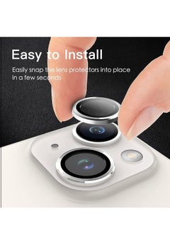 Generic Anti-scratch Tempered Glass Camera Cover For iPhone13 / 13 Mini (Silver)  - Image 5