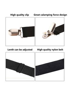 SOWUGI 4PCS Adjustable Bed Sheet Clips Cover Grippers Holder Mattress Duvet Blanket Fastener Straps Fixing Slip Resistant Belt  - Image 5