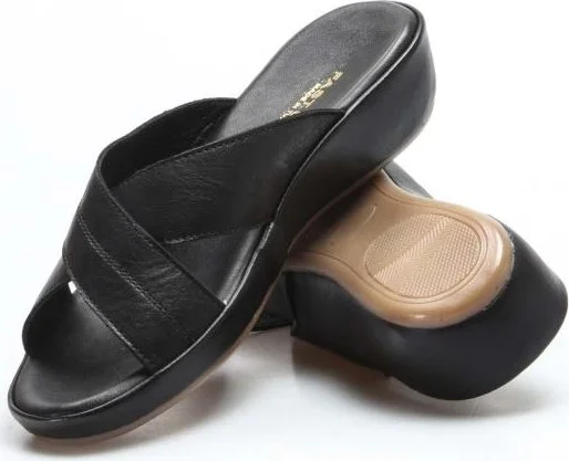 Fast Step Genuine Leather Women's Flat Slippers 864ZAR03