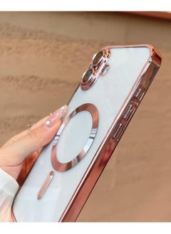 BORTONY iPhone 16 Plus Magnetic Case Compatible with Mag-Safe Built-in Camera Protector iPhone 16 Plus Cover Soft TPU Anti-Scratch Shockproof Slim Clear Case for iPhone 16 Plus 6.7 inch  - Image 4