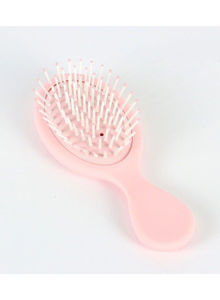 Ucanbe 2-Pack Pink Cushion Hair Brushes - Portable Mini Massage Detangling Comb for Travel & Home Use - Image 4