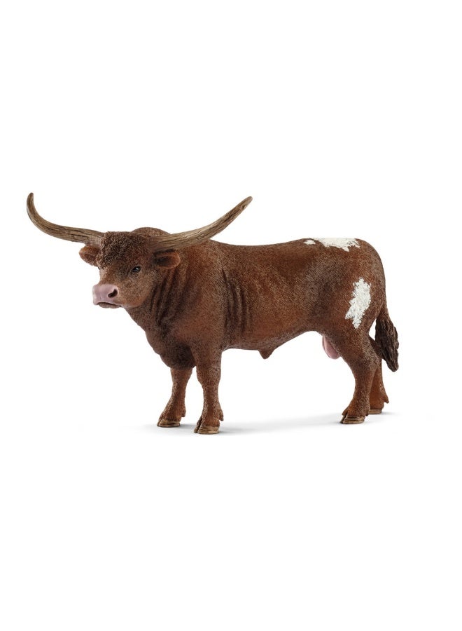 Schleich Texas Longhorn Bull Figure