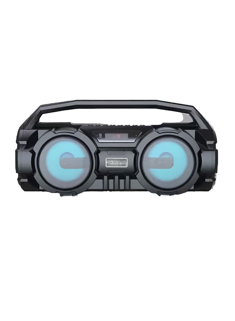 Portable Bluetooth Speakers, Easy To Carry Durable Hifi Wireless Subwoofer, Lightweight Super Bass Mp3 Music Player, Stereo Boom Box For Indoor And Outdoors, (1pc, S1 Grey) - Image 1