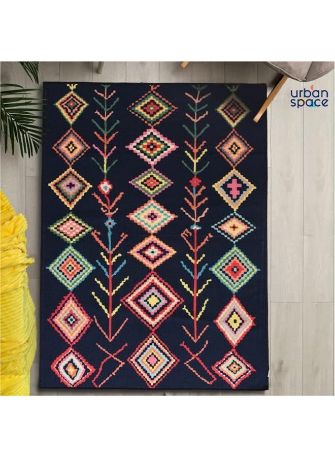 Urban Space سجادة جانبية مطبوعة بتقنية 3D من أوربان سبيس مع قاعدة مضادة للانزلاق، سجادة مدخل للأبواب وممرات المطبخ (2 قدم × 5 قدم - DR1019) - Image 4