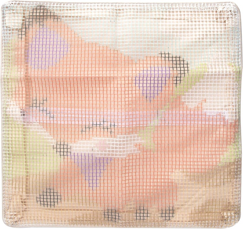 LUBOT 17" X 17" Fox Latch Hook Kits Pillow Cushion Cover Throw Pillow Cover Rug Making Kits DIY Crafts for Adults/Kids with Printed Canvas Pattern Crochet Kit - Image 3