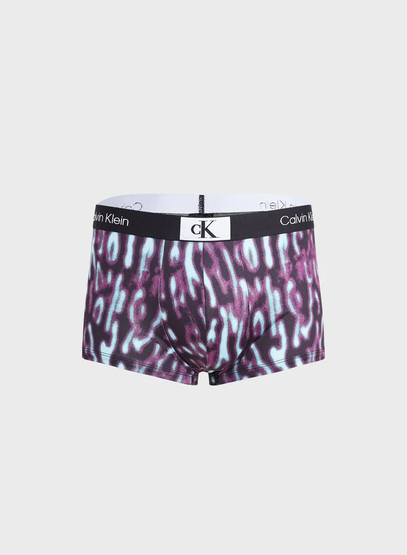 CALVIN KLEIN Logo Band Trunks