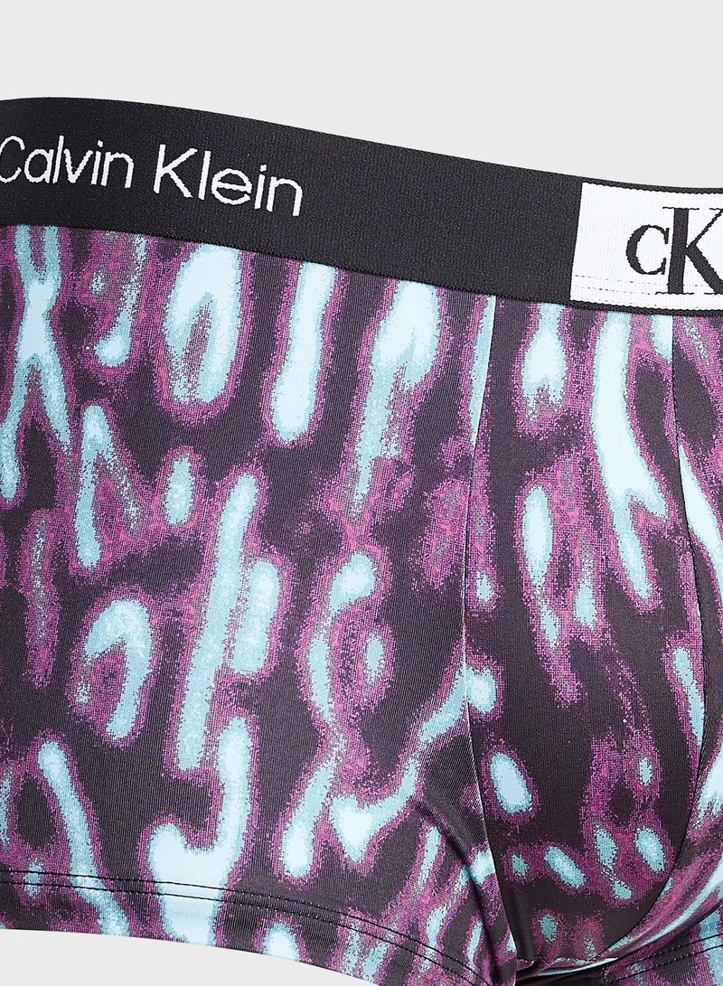 CALVIN KLEIN Logo Band Trunks