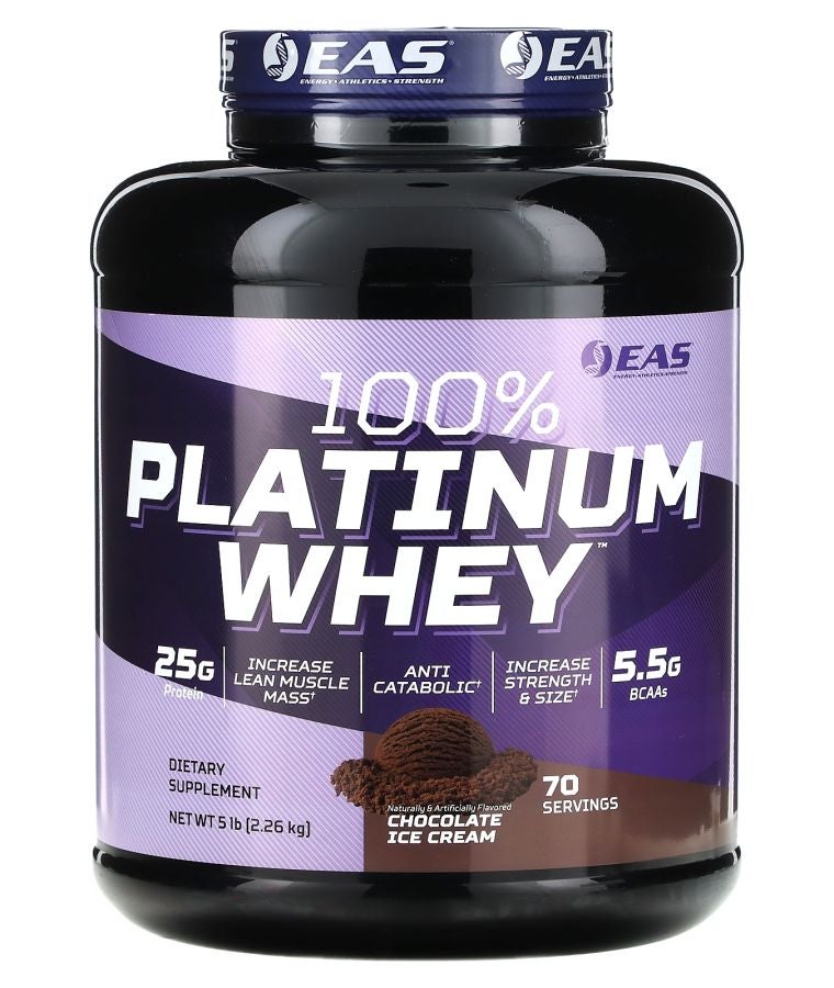 100% Platinum Whey Chocolate Ice Cream  5 lb (2.26 kg)