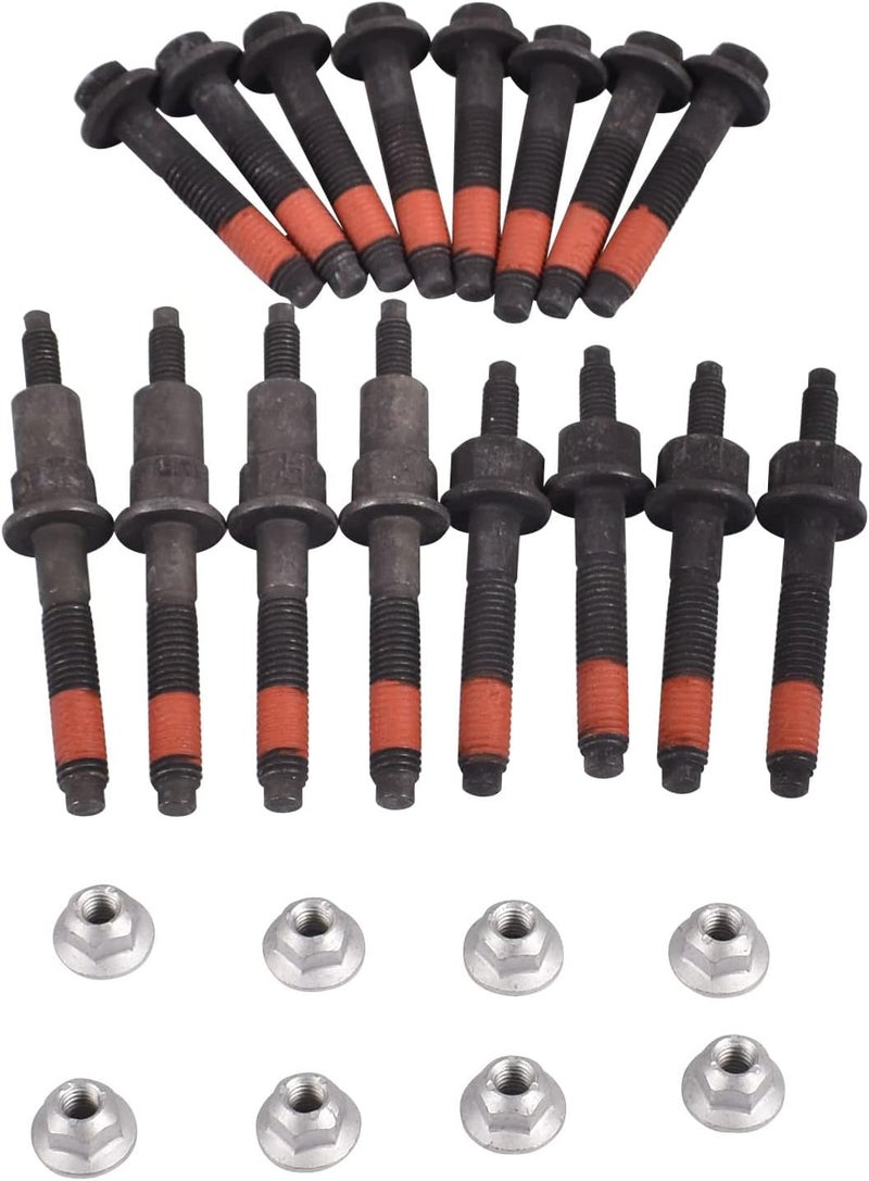 SUSUCAR Exhaust Manifold Stud Bolt Nut Kit for Dodge Ram, Chrysler, Jeep 4.7L (1999-2009) - Image 1