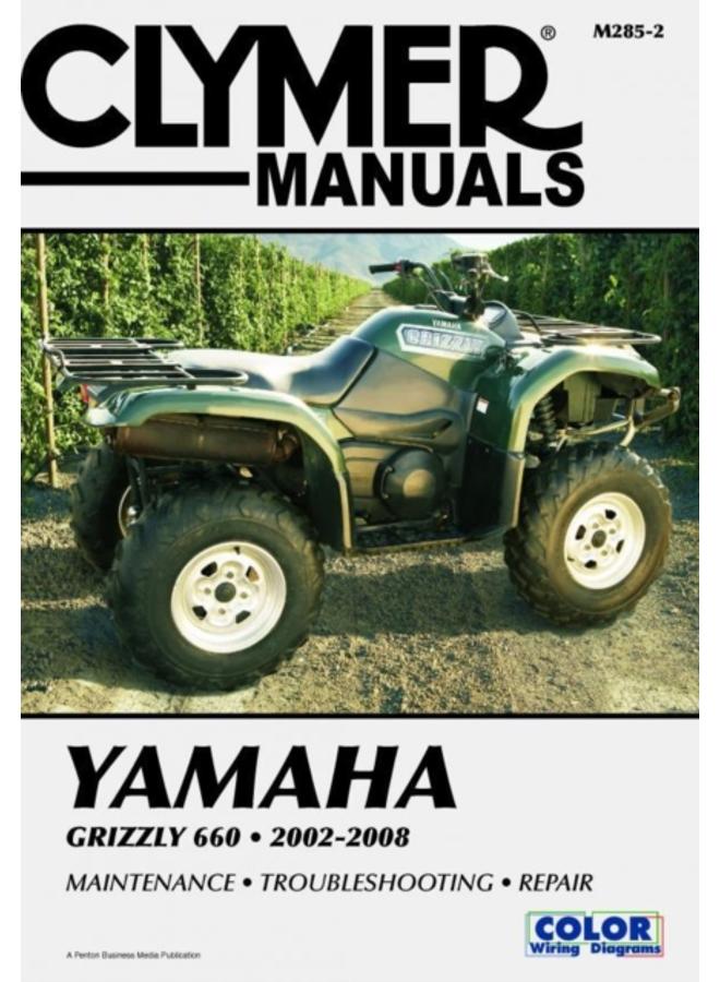 Clymer Yamaha Grizzly 660 2002-20