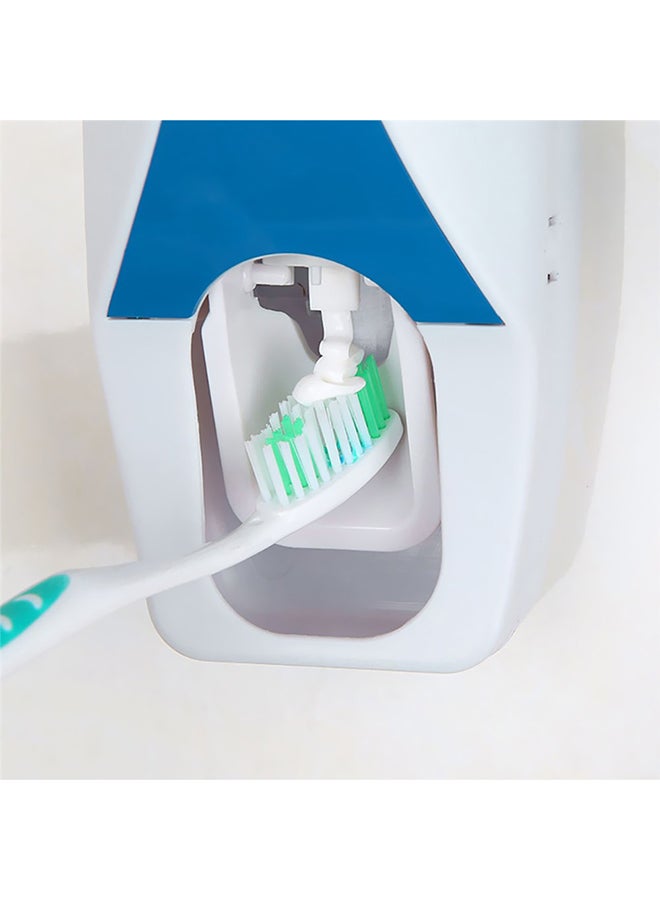 Wall Mounted Automatic Toothpaste Squeezer Blue - Image 3