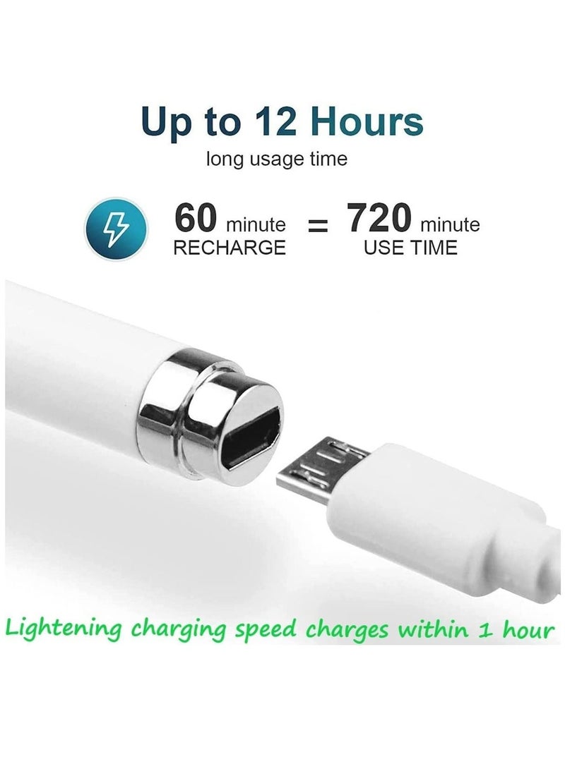 بورتوني قلم ستايلس ، قلم رصاص رقمي بشاشة لمس رفيعة متوافق مع iPad - Image 2