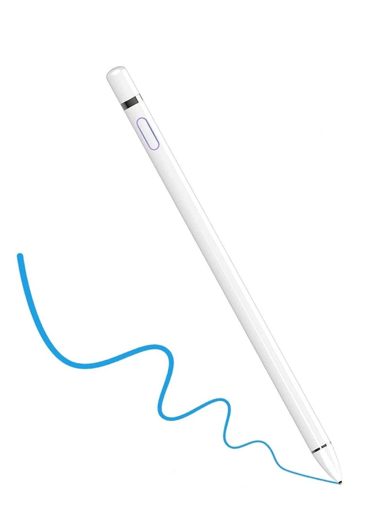 بورتوني قلم ستايلس ، قلم رصاص رقمي بشاشة لمس رفيعة متوافق مع iPad - Image 1