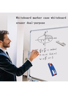 2PCS Multifunctional Magnetic Whiteboard Marker Case Whiteboard Eraser Grey Blue - pzsku/ZA66442954DED410B3281Z/45/_/1721447998/c5c76c86-7029-40e9-b2a4-754cb0831711