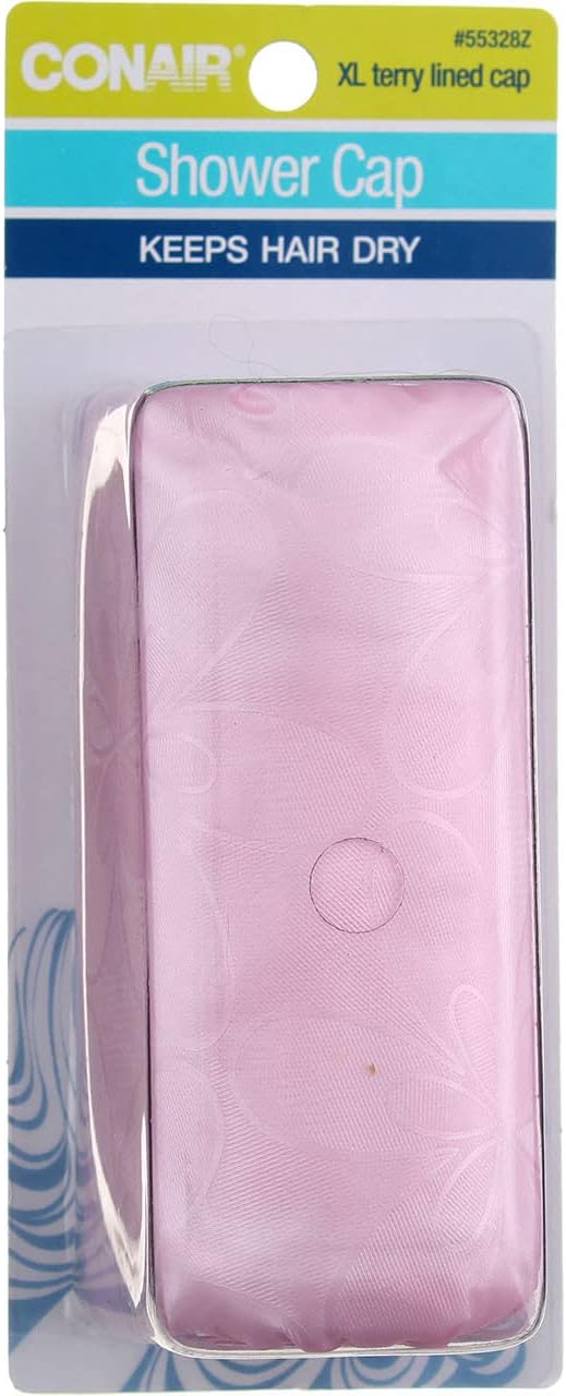 Conair Terry Lined Showercap 24 Ounce - Image 1