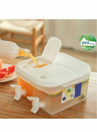 Plastic Drink Dispenser Beverage Dispenser With Spigot 1 Gallon Iced Juice Lemonade Dispenser For Party Daily Use Milk Dispenser For Fridge Gallon Small Water Dispensers - pzsku/ZA664601BC48E854C7BC4Z/45/_/1680766755/2de73404-c467-445c-927a-61abe2062a4c