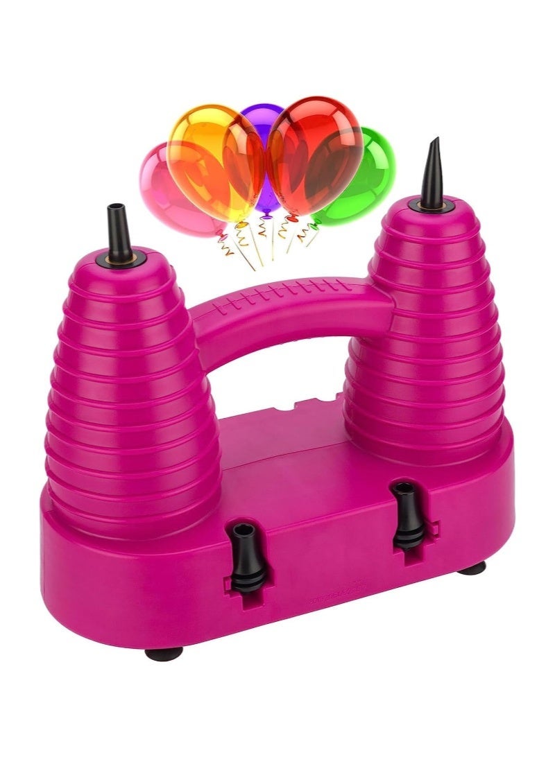 Stermay HT‑509 Dual Electric Balloon Pump – High‑Efficiency Air Inflator for Latex & Twister Balloons – Fast & Quiet – Includes 6 Removable Nozzles - Image 1
