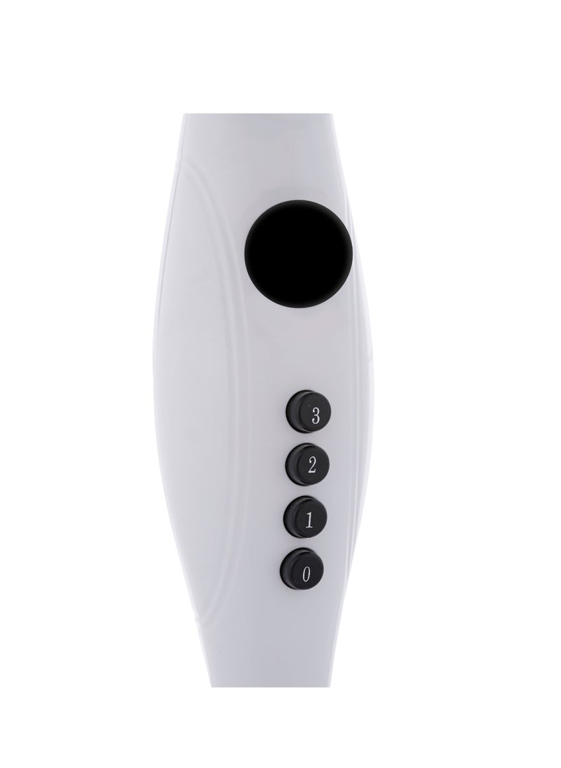 Ultra - ULTRA UFS18E1 Stand Fan, 18 Inch, 5 Blades, 3 Speeds - Black White - Image 1