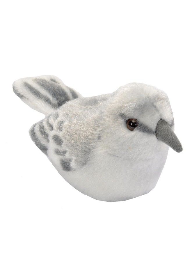 Wild Republic Audubon Birds Northern Mockingbird Plush With Authentic Bird Sound Stuffed Animal Bird Toys For Kids And Birders  - Image 1