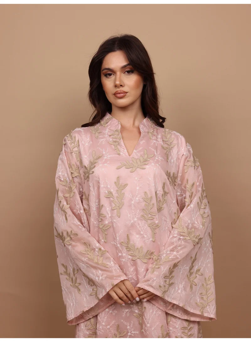 IKKXA Verde Botanica Jalabiya IK5031 Pink