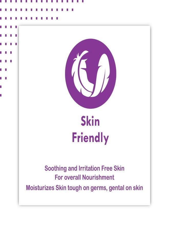 NOVEL Alcoholic Free and Aqua Glycerine (Lavendar Fragnance) Wet Tissue (Pack of 6/150 Tissues) - Image 4