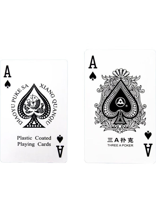 THREEA Aaa Durable Playing Cards For Guandan, Mahjong, And Card Games, Blue, 20 Decks, 8521 - Image 3