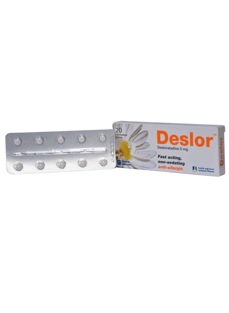 Deslor Tablet 20 Piece - Image 3