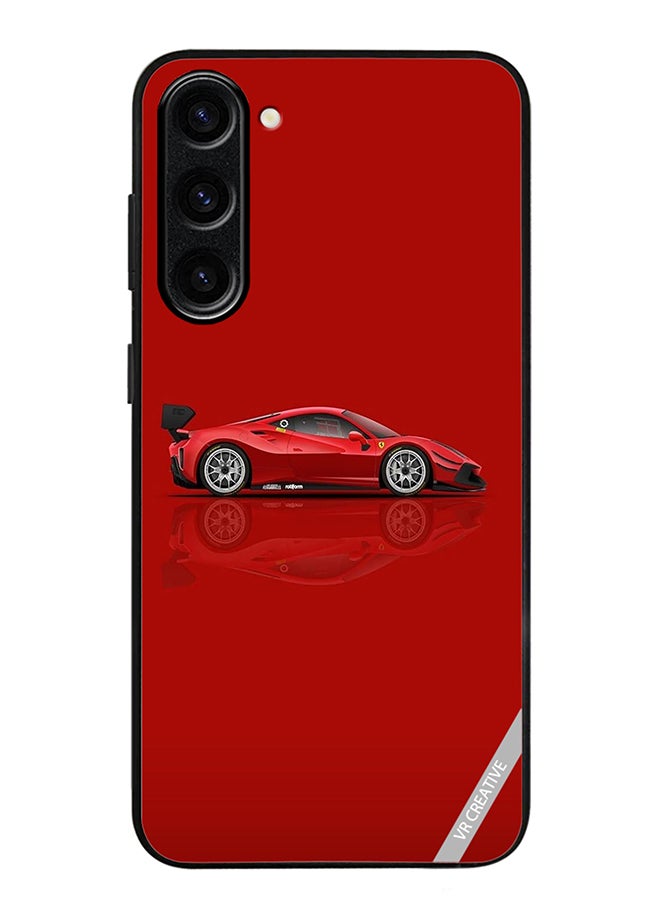 VR CREATIVE Protective Case Cover For Samsung Galaxy S24 Ferrari Design Multicolour - Image 1