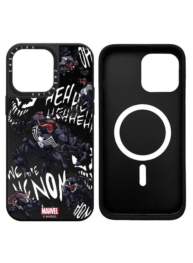 Casetify Magnetic Suction Phone Case for iPhone 14 Pro Max Venom Protective Cover - Image 2