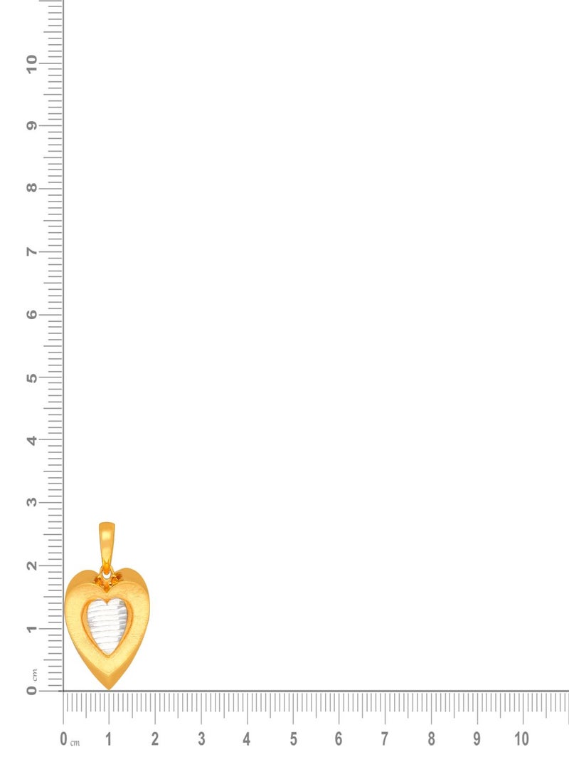 Malabar Gold and Diamonds 22k 916 Purity Malabar Gold Pendant FRPN167T  - Image 5