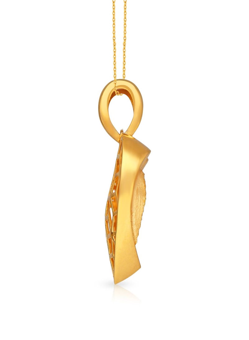 Malabar Gold and Diamonds 22k 916 Purity Malabar Gold Pendant FRPN167T  - Image 3
