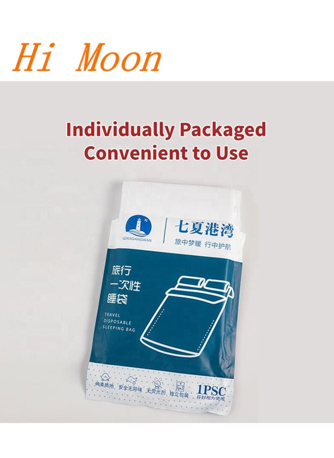 Hi Moon Custom Travel Hotel Hygiene Non-woven Bed Item Set Disposable Sleeping Bag  - Image 2