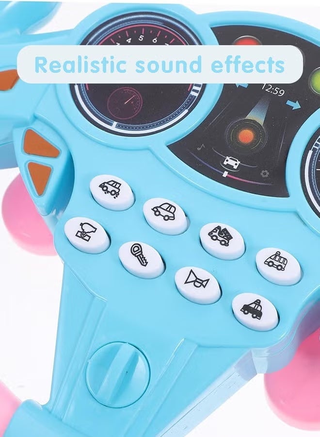 Children's Toy Steering Wheel, Car Seat Toys, Rotating, Big Wheel Simulation Steering Wheel - Image 5