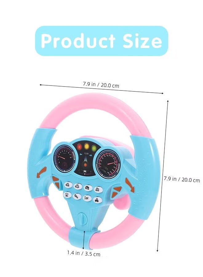 Children's Toy Steering Wheel, Car Seat Toys, Rotating, Big Wheel Simulation Steering Wheel - Image 2