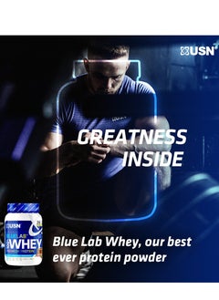 USN Blue Lab Whey Premium Protein Chocolate 908g  - Image 3